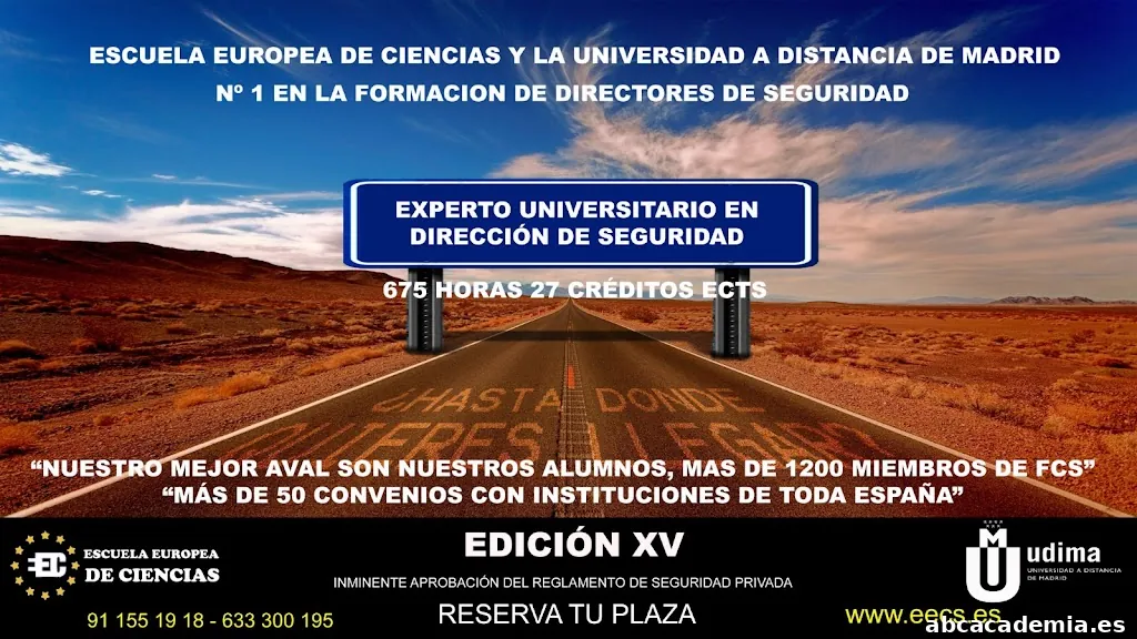 ESCUELA EUROPEA DE CIENCIAS DE LA SEGURIDAD