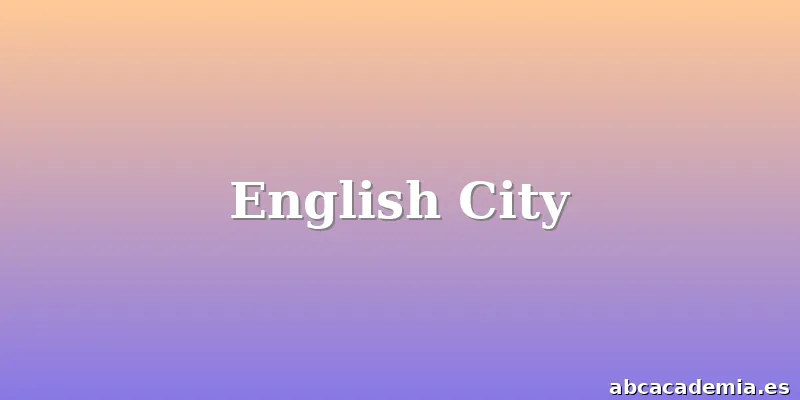 English City