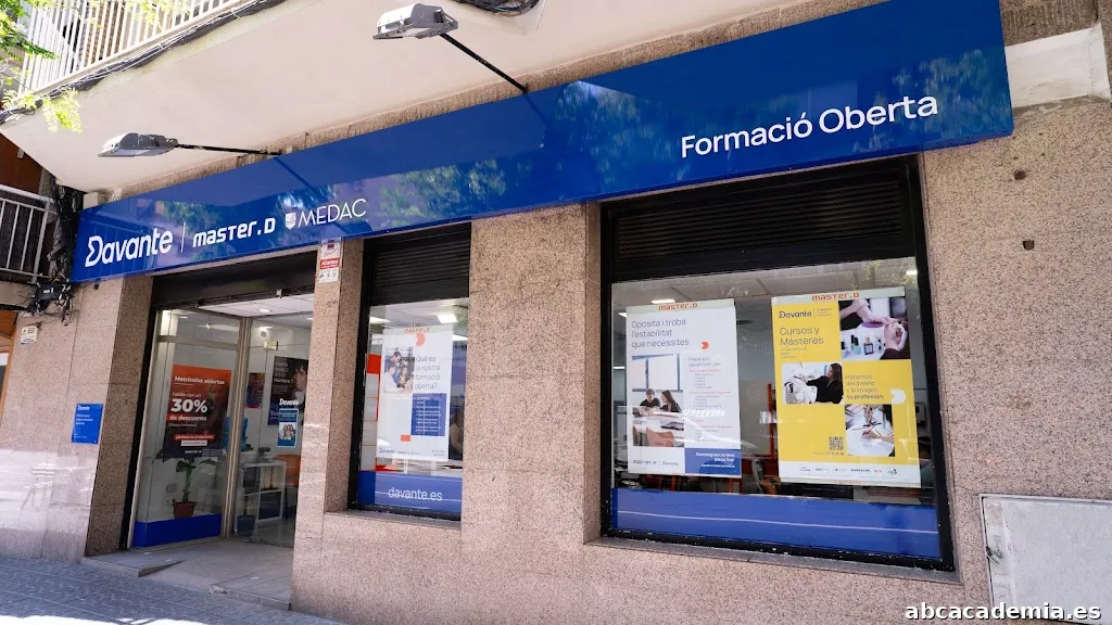 Academia de Oposiciones y Cursos Davante MasterD |Tarragona