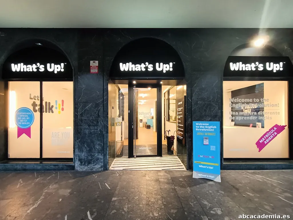 What's Up! | Academia de Ingles Barakaldo