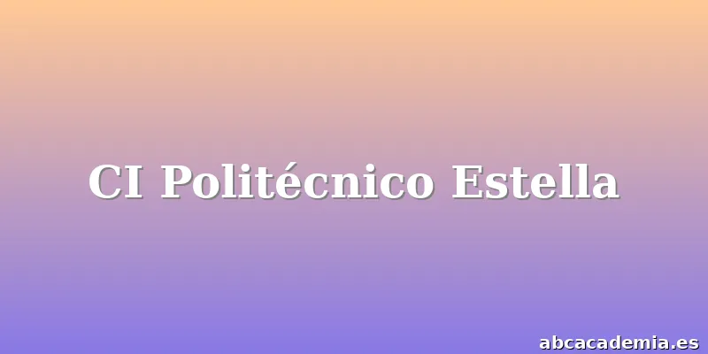 CI Politécnico Estella