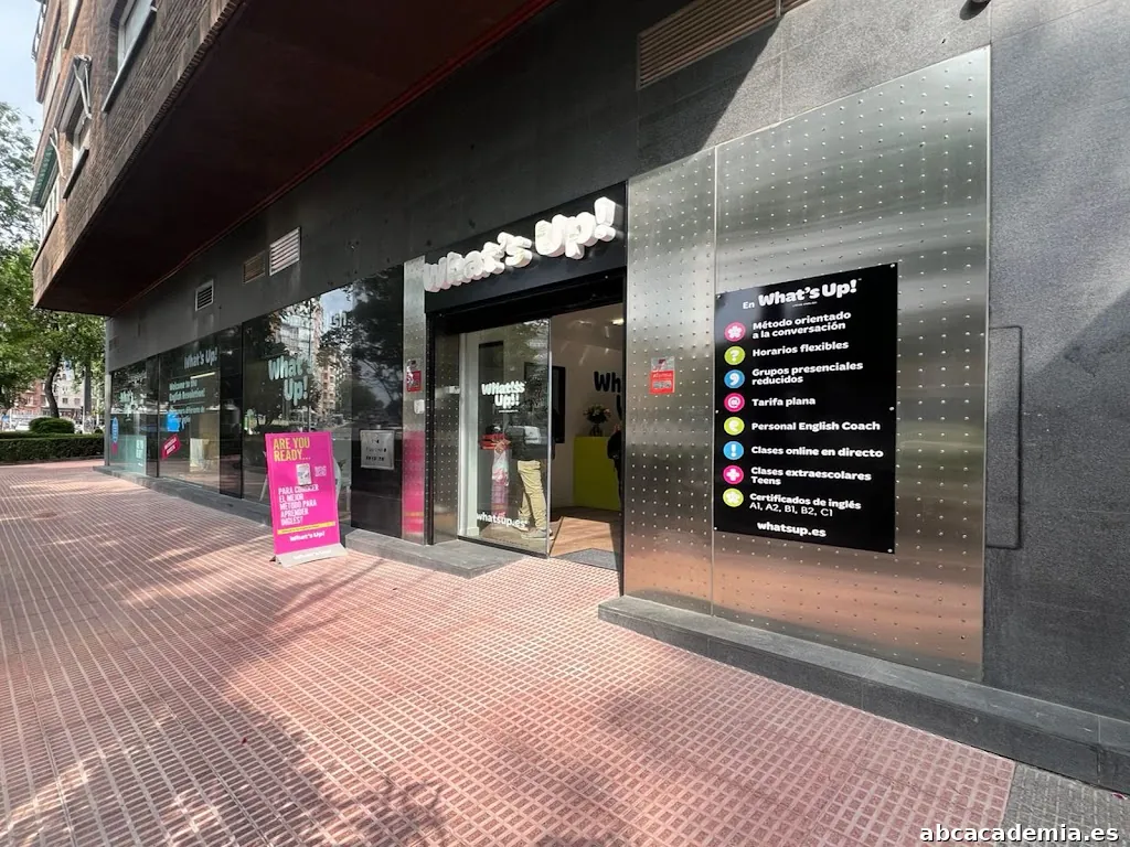 What's Up! | Academia de inglés Madrid (Conde Casal)