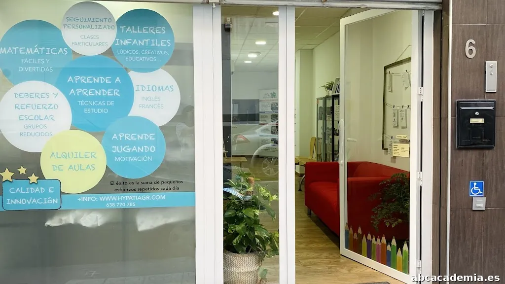 Hypatia.Gr Centro de Estudios y Espacio Compartido. Especialistas en dar apoyo educativo a Educación Primaria en Granada.