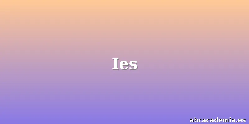Ies