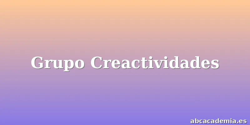 Grupo Creactividades