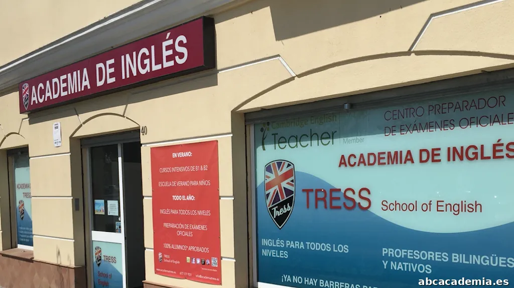 TRESS School of English Academia de inglés en Chiclana