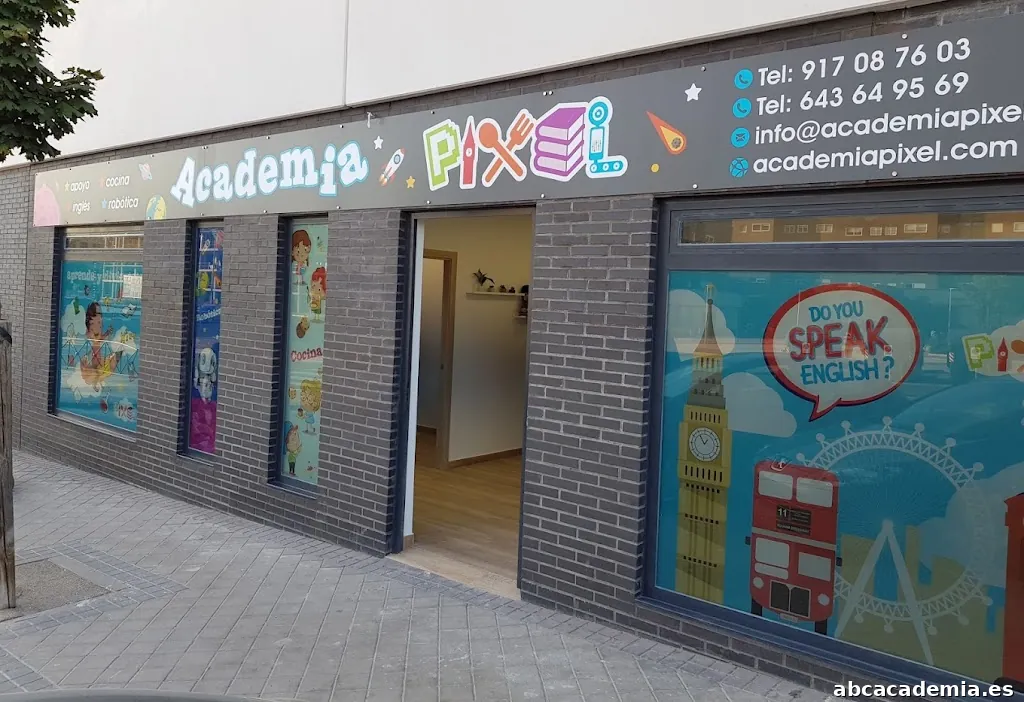 Academia Pixel | Inglés - Apoyo - Cocina - Robótica