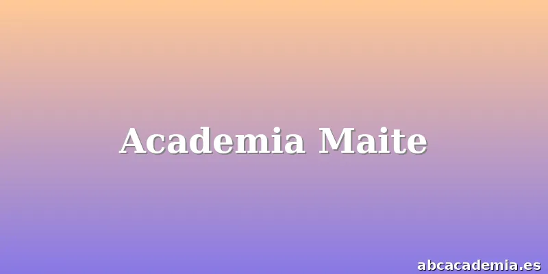 Academia Maite
