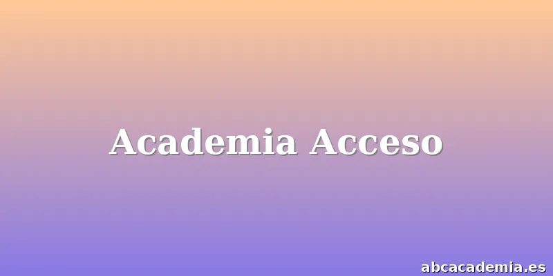Academia Acceso