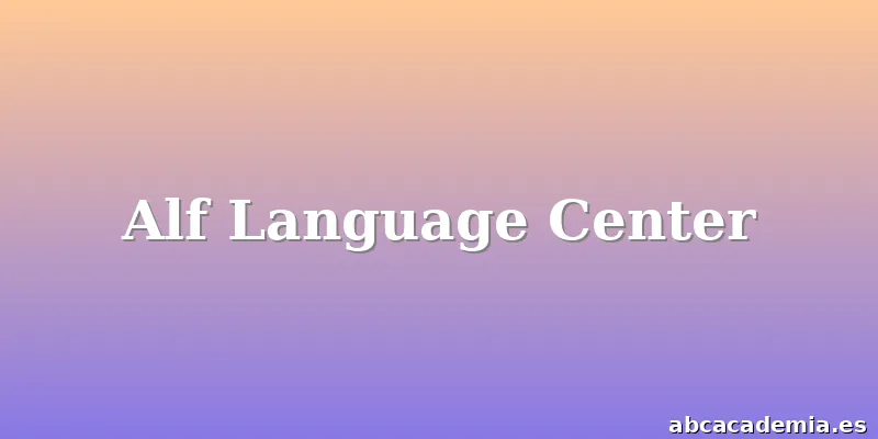 Alf Language Center