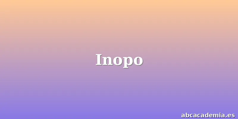 Inopo