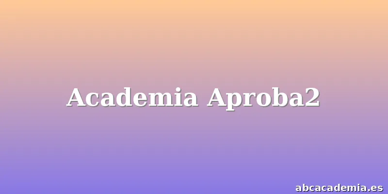 Academia Aproba2