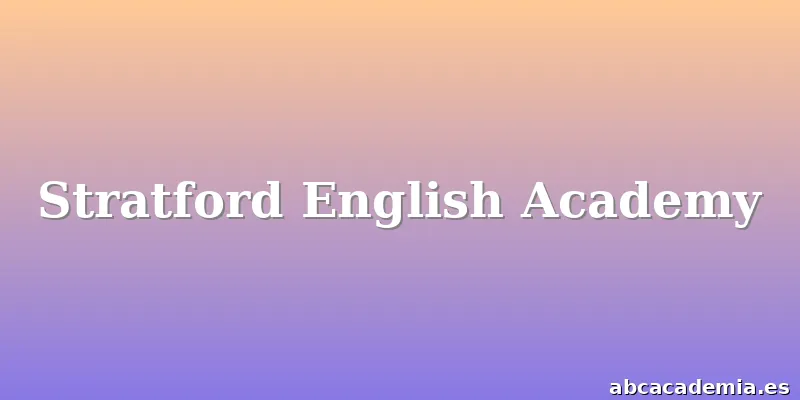 Stratford English Academy