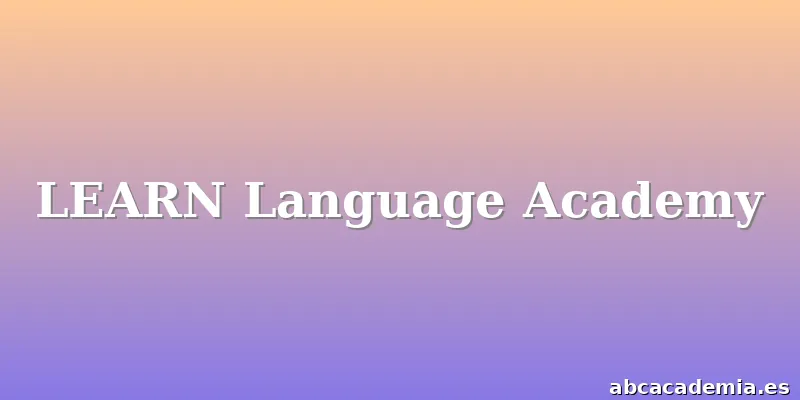 LEARN Language Academy