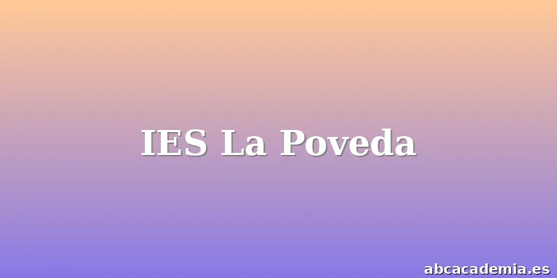 IES La Poveda