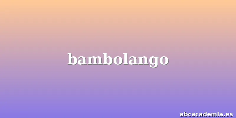 bambolango