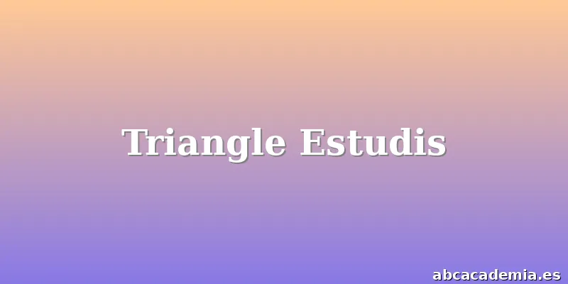 Triangle Estudis