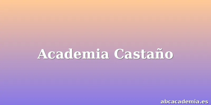 Academia Castaño