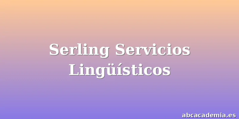 Serling Servicios Lingüísticos