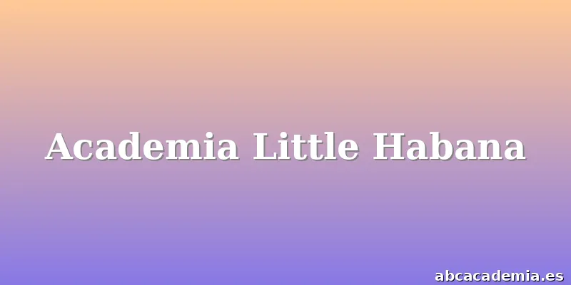 Academia Little Habana