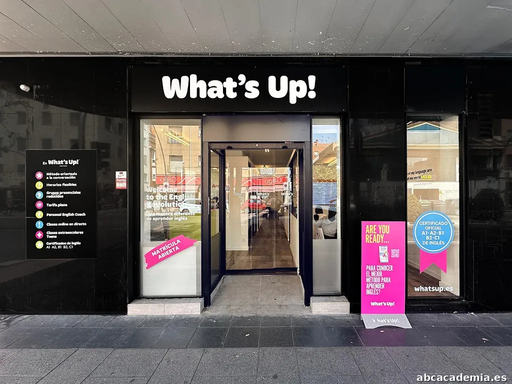 What's Up! | Academia de inglés Madrid