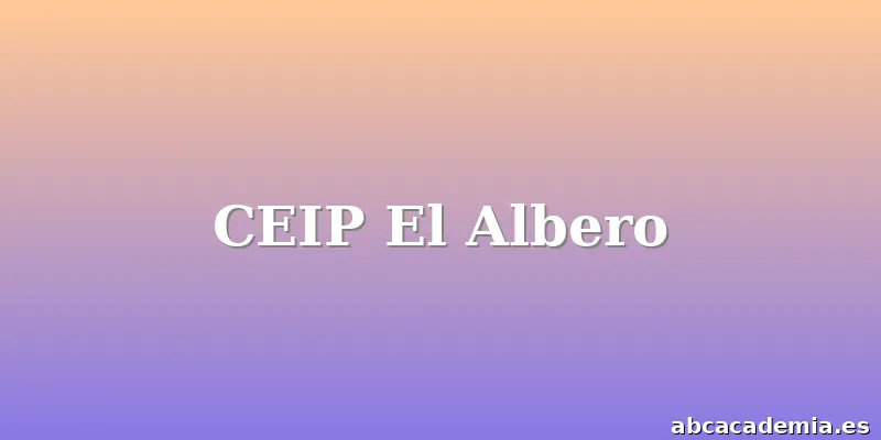 CEIP El Albero