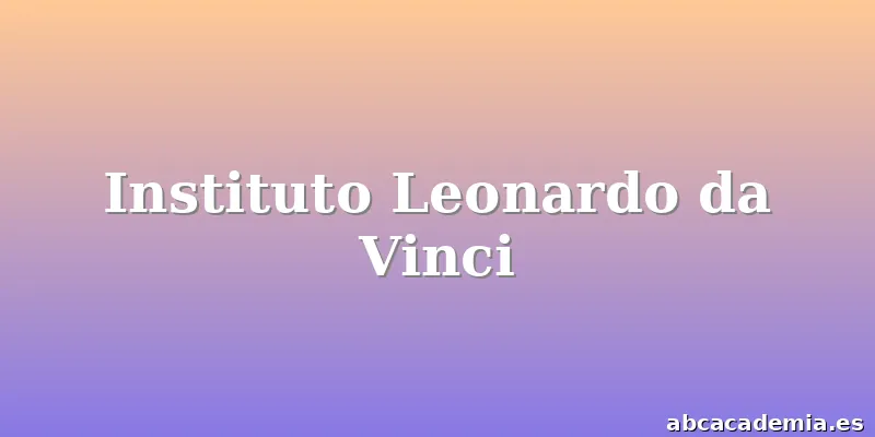 Instituto Leonardo da Vinci