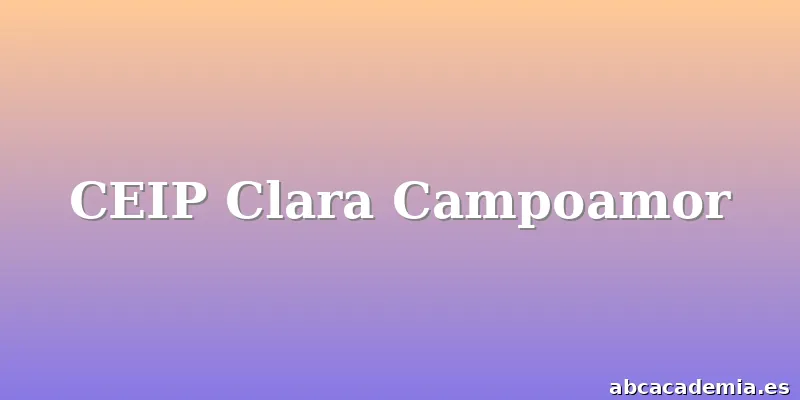 CEIP Clara Campoamor
