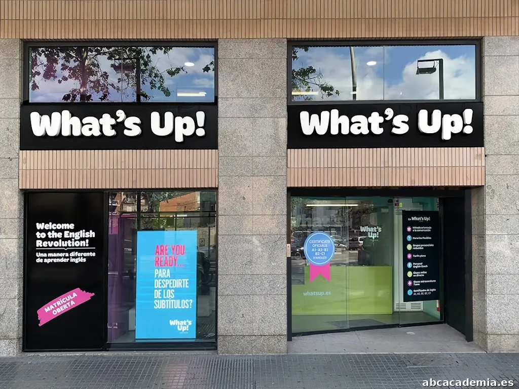 What's Up! | Academia de inglés Barcelona