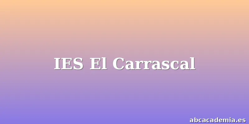 IES El Carrascal