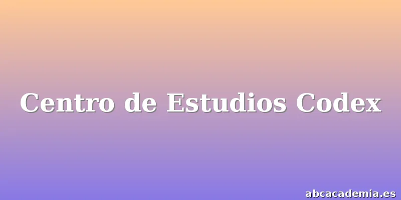 Centro de Estudios Codex