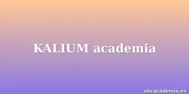 KALIUM academia