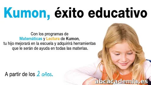 Centro Kumon de Matemáticas, Lectura e Inglés
